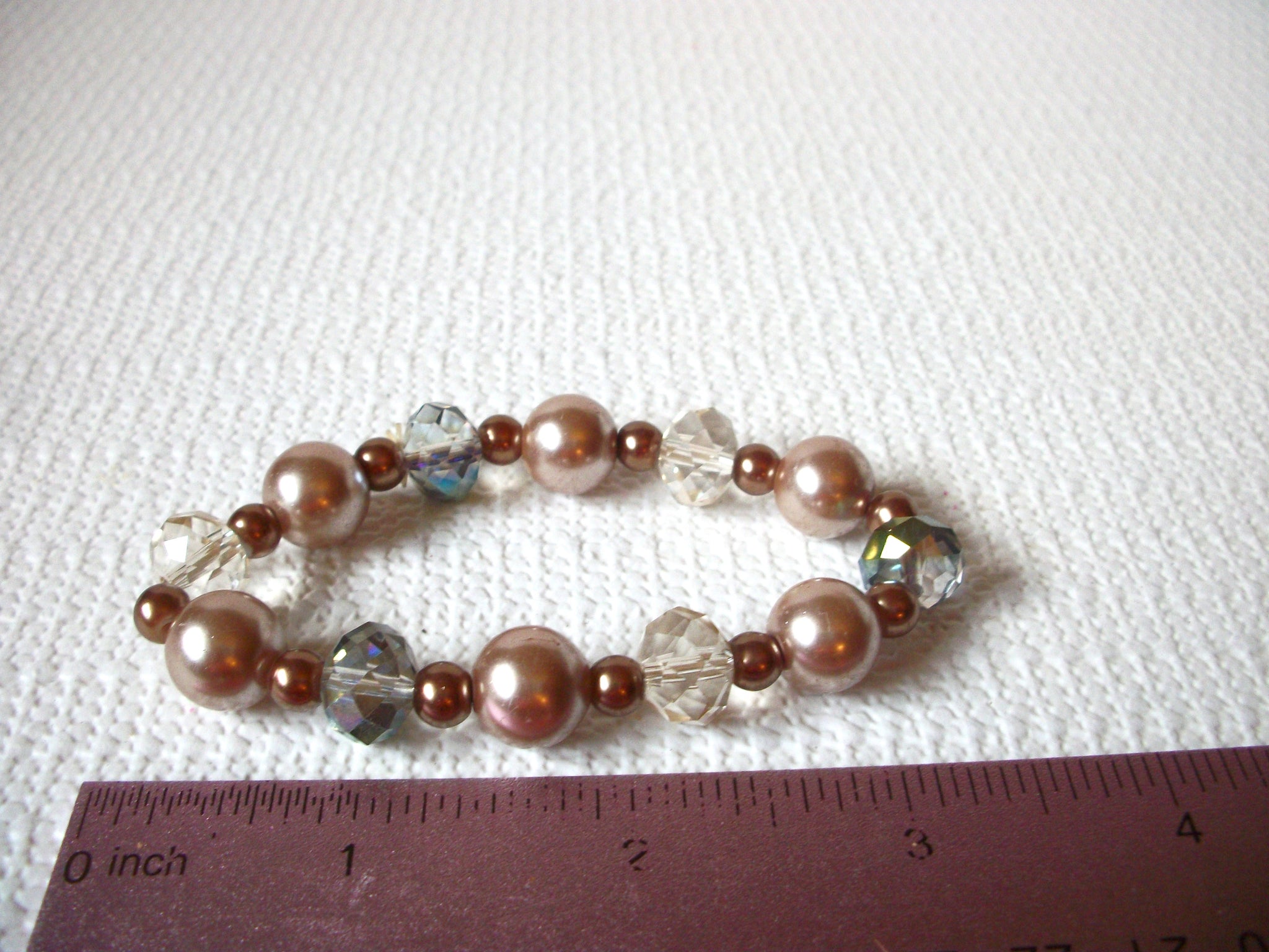 Vintage Glass Pearl Glass Bracelet 82220