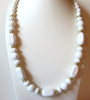 Retro White Gold Necklace 82120