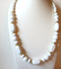 Retro White Gold Necklace 82120