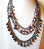 Retro Glass Pearl Necklace 82220