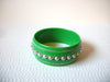 Vintage Green Bangle Bracelet 82220