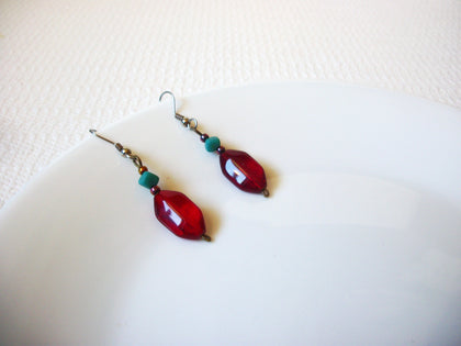 Bohemian Glass Stone Earrings 82320