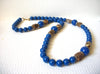 ME Blue Acrylic Beads Necklace 82320