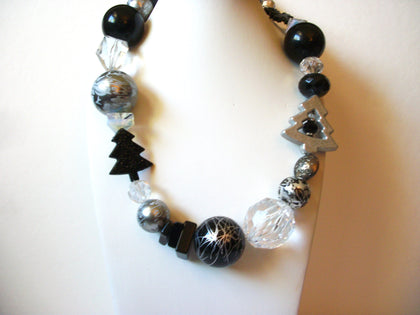 Retro Chunky Christmas Necklace 82420
