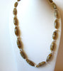 Vintage Glass Shell Necklace 82420