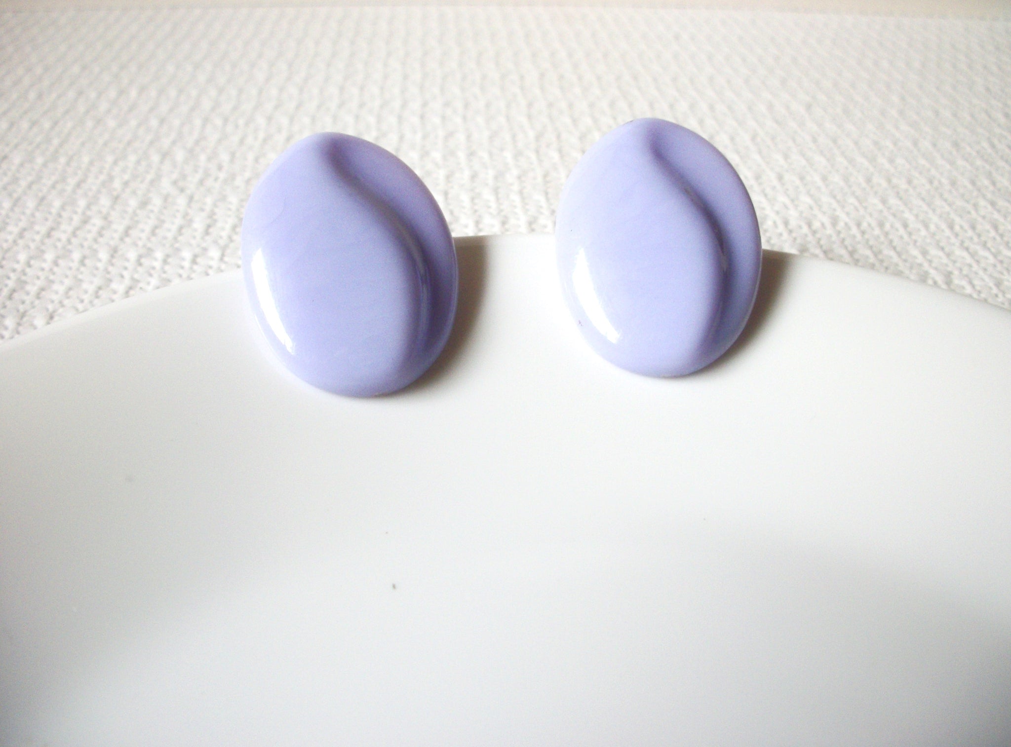 Retro Pale Lavender Earrings 82520