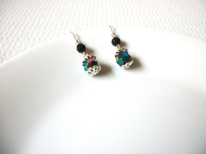 Retro Iridescent Glass Earrings 82520