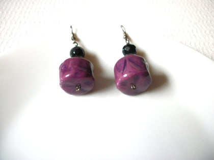 Chunky Retro Lucite Earrings 82520