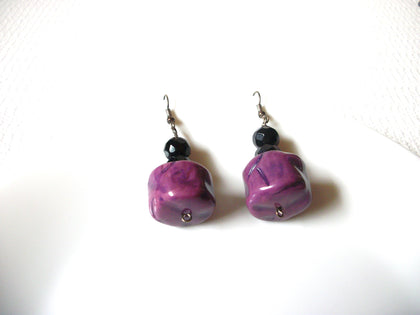 Chunky Retro Lucite Earrings 82520