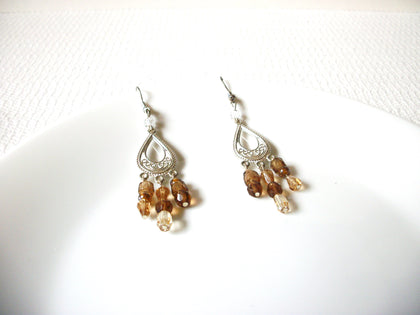 Bohemian Glass Chandelier Earrings 82520