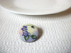 Vintage Flower Porcelain Brooch Pin 82620