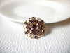 Vintage Gold Purple Brooch Pin 82620