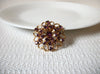 Vintage Gold Purple Brooch Pin 82620