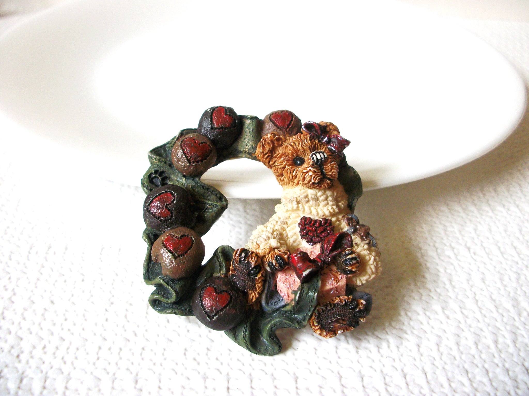 Vintage Bear Brooch Pin 82620