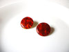 Retro Red Earrings 82620