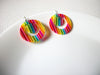 Retro Rainbow Earrings 82620