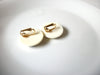 Retro Cream Black Earrings 82620