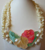 Vintage Mother Of Pearl Necklace 82820