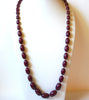 Retro Dark Red Necklace 82820