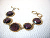 Vintage Purple Glass Bracelet 82820