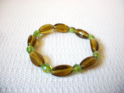 Retro Olive Glass Bracelet 82920