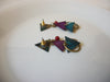 Vintage Ethnic Patina Earrings 82920