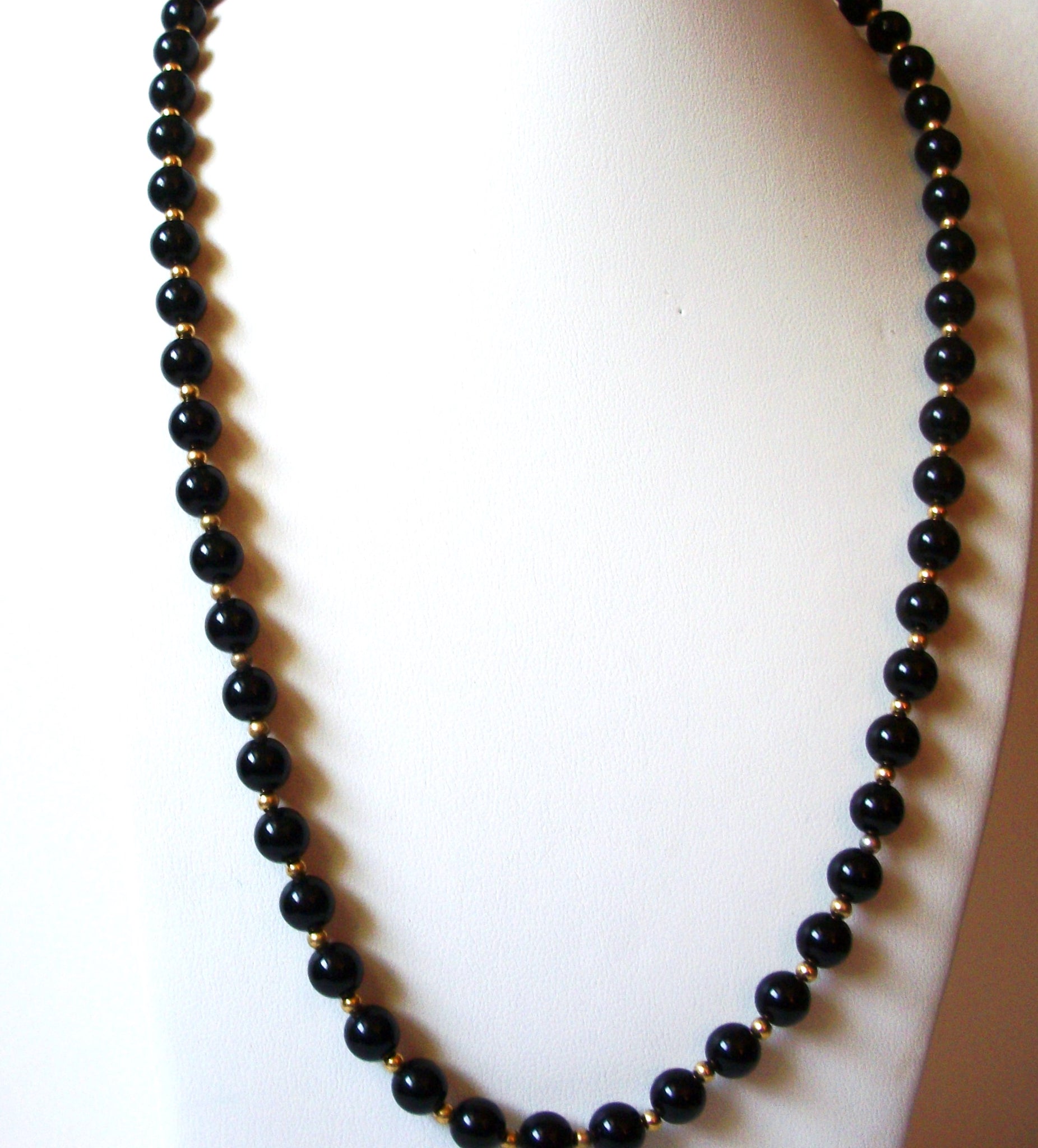 MONET Black Gold Necklace 82920