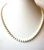 Retro White Metal Beads Necklace 90120