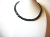 Hematite Glass Choker Necklace 90120