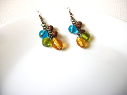 Bohemian Glass Dangle Earrings 82920