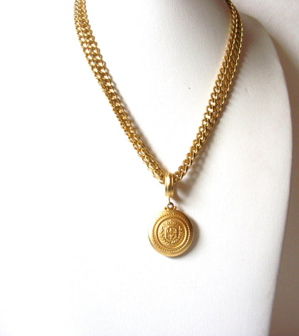 Retro Gold Toned Necklace 82920