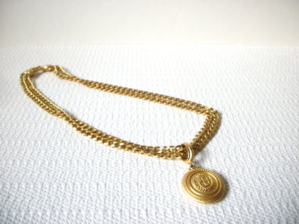 Retro Gold Toned Necklace 82920