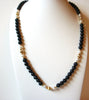 Vintage Glass Pearl Necklace 90120