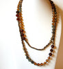 Vintage Glass Beads Necklace 90120