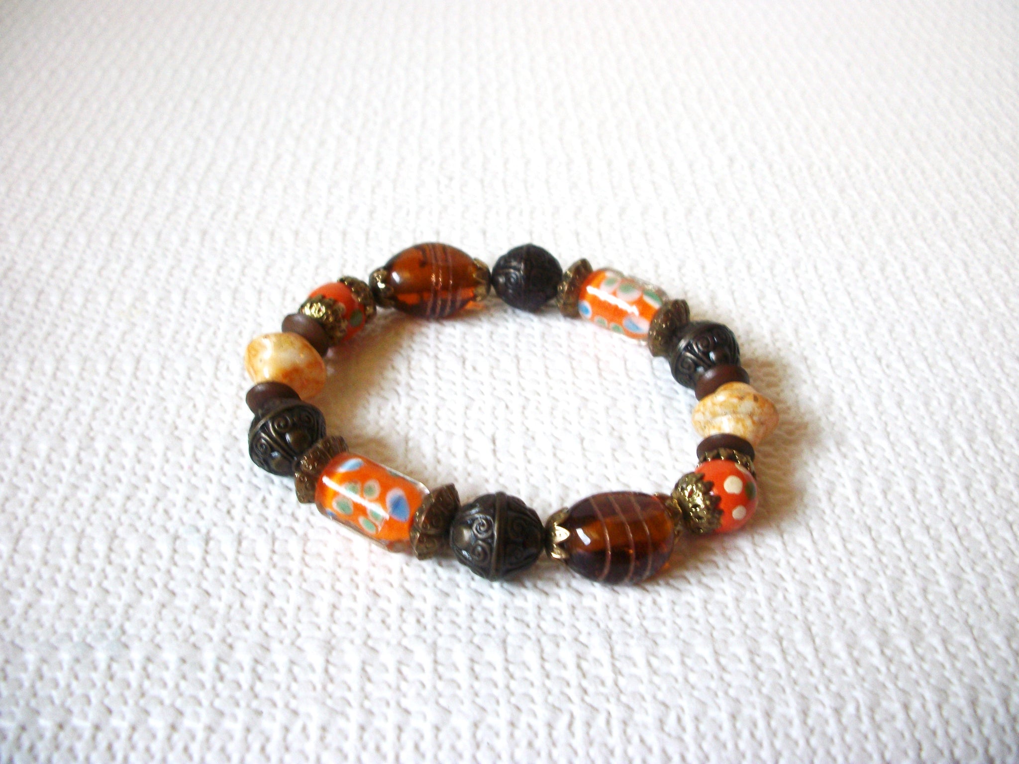 Retro Glass Beads Bracelet 90220