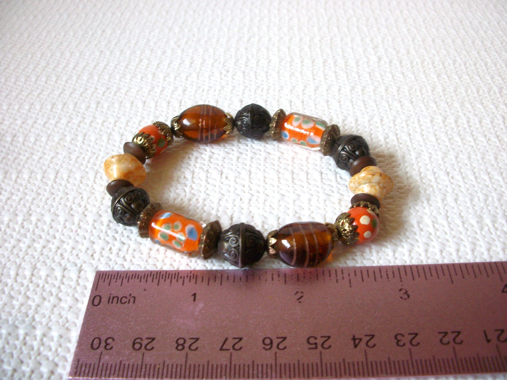 Retro Glass Beads Bracelet 90220