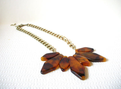 Retro Tortoise Shell Necklace 90320