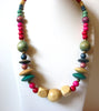 Tribal Organic Wood Necklace 90320