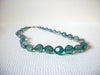 Retro Teal Green Translucent Necklace 90320