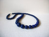 Retro Dark Blue Necklace 90320