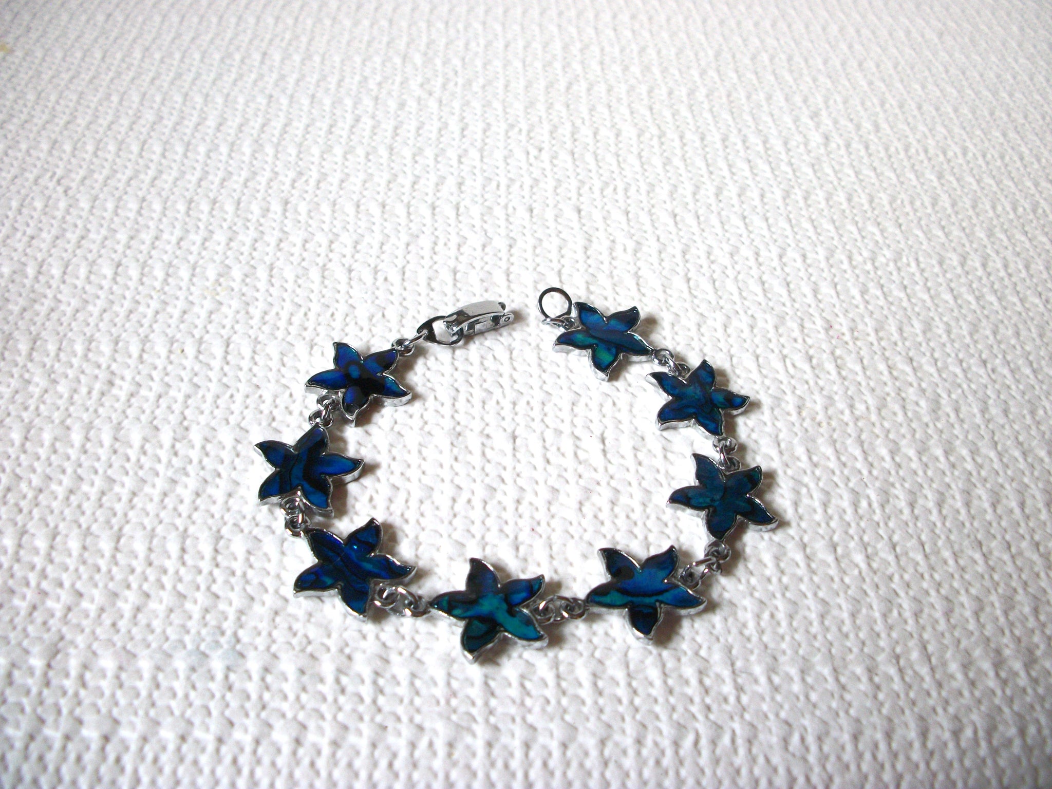 Paua Shell Inlays Starfish Bracelet 90320