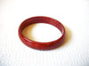 Retro Paprika Lucite Bangle Bracelet 90520