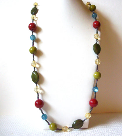 Retro Colorful Necklace 90520