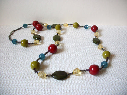 Retro Colorful Necklace 90520