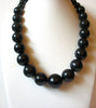 Retro Black Gumball Necklace 90620