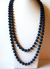 Retro Dark Blue Long Necklace 90720