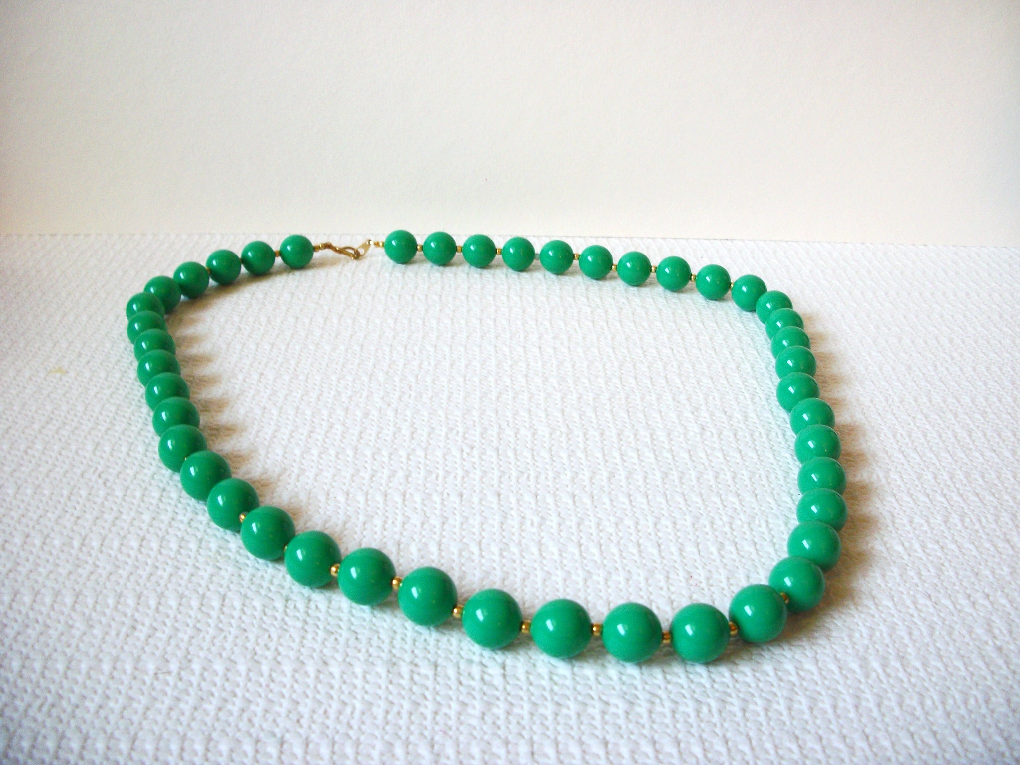 Retro PAT Green Necklace 90720