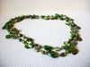 Vintage Green Shell Necklace 90820