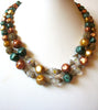 Vintage 1950s Hand Molded Necklace 90820