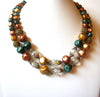 Vintage 1950s Hand Molded Necklace 90820